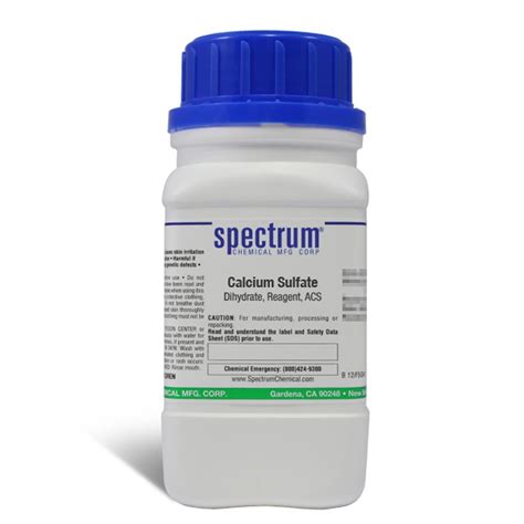 Calcium Sulfate Dihydrate Reagent Acs