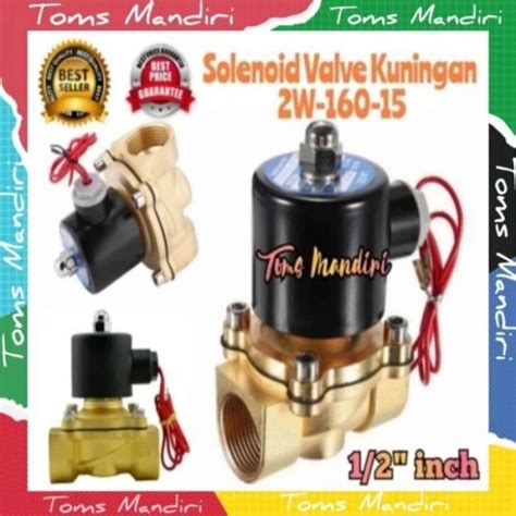 Promo Selenoid Valve Air Otomatis Valve Dn Inch Selera Kita