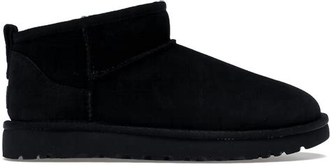 (Women) UGG Classic Ultra Mini Boot Black 1116109‑BLK - 1116109-BLK ...