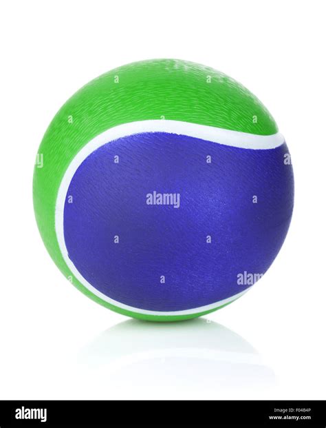 Tennis ball. Isolated on white background Stock Photo - Alamy