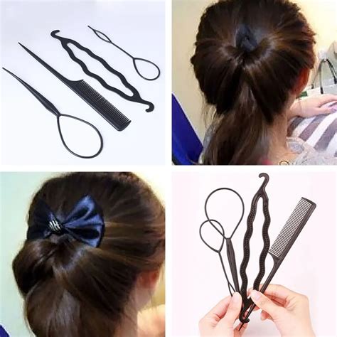 Pcs Set Fashion Women Twist Styling Hair Braider Creative Magic Hair