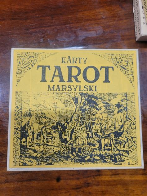 Tarot Marsylski Karty Warszawa Kup Teraz Na Allegro Lokalnie