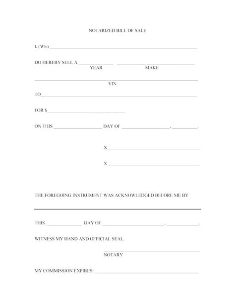 Printable Washington State Notary Form Printable Form 2024