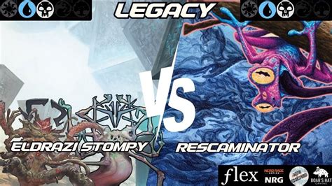 Eldrazi Stompy VS Rescaminator MTG Legacy YouTube