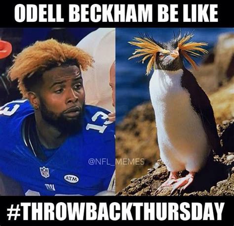 Odells Hair Memes Nfl Memes Memes Nfl