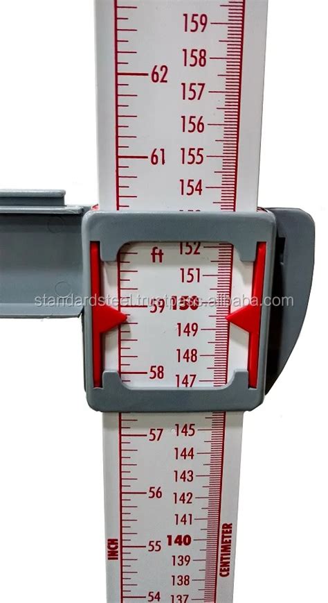 Plastic Stadiometer Height Measurement Scale Portable Height Measuring Stand Height Board Adult