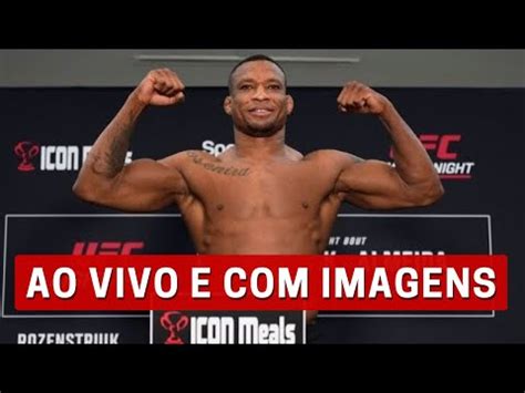 PESAGEM AO VIVO UFC SÃO PAULO MALHADINHO x LEWIS YouTube