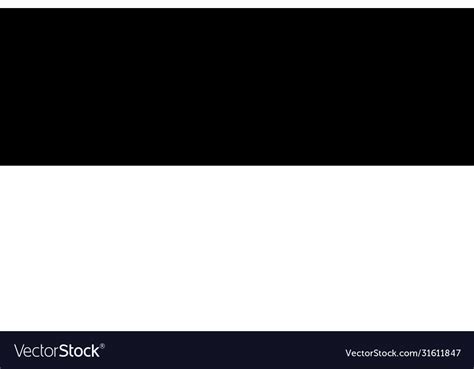 Indonesia Flag Black And White Country National Vector Image