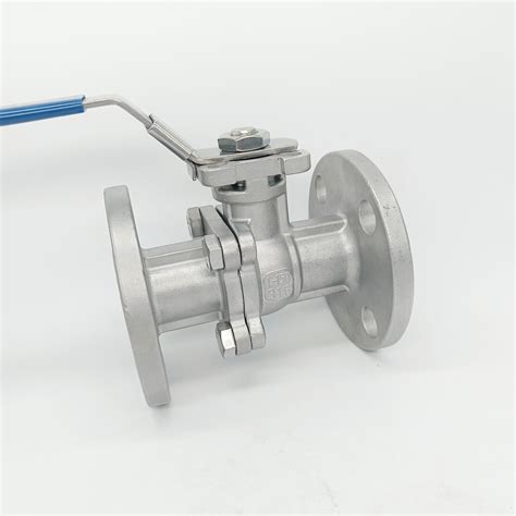 Ansi Class Stainless Steel Flanged Ball Valve With Iso Mounting