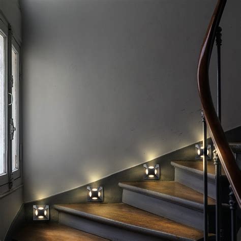 Motion Sensor Pathway Stair Wall Walkway Lights LED Stair Step Light