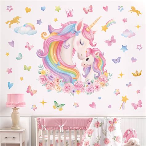 Glow In The Dark Stars Glowing Unicorn Sets With Castle