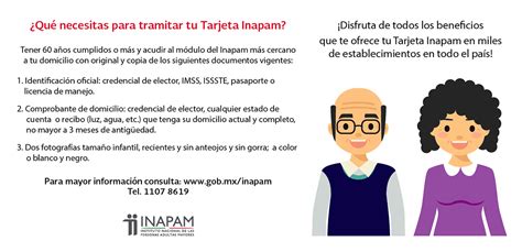 Requisitos Para Tramitar La Tarjeta Inapam Instituto Nacional De Las