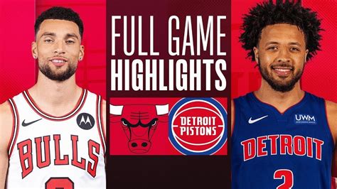 Detroit Pistons Vs Chicago Bulls Full Game Highlights Oct Nba