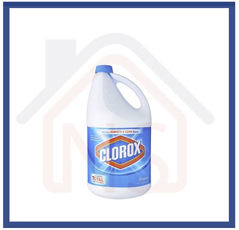 Clorox Original Bleach 4l C Bl203 Lazada Singapore