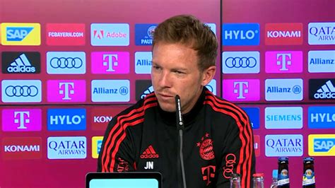 Bayern PK Nagelsmann Wird Wegen Goretzka Deutlich Mir Ist Das