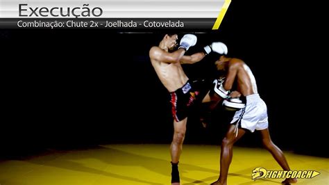 Combina O De Muay Thai Chute Coxa Interna Soco Direto Fightcoach