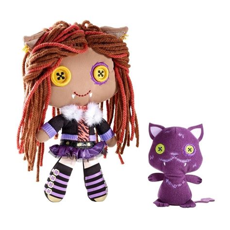 Buy Monster High Friends Plush Doll Clawdeen Wolf And Crescent Grays