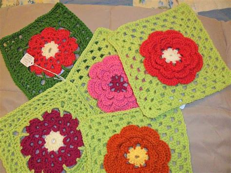 Ravelry Ladoss Not So Speedy Bouquet Swap Granny Square Crochet