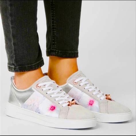 Ted Baker Shoes Ted Baker Fushar Floral Trainers Poshmark