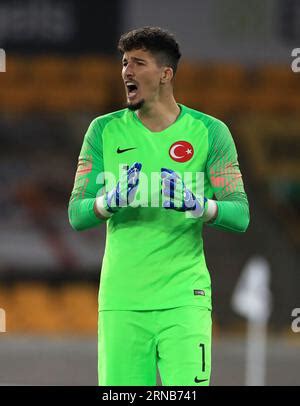 Turkey Goalkeeper Bayindir Altay Manchester United In Action Portrait