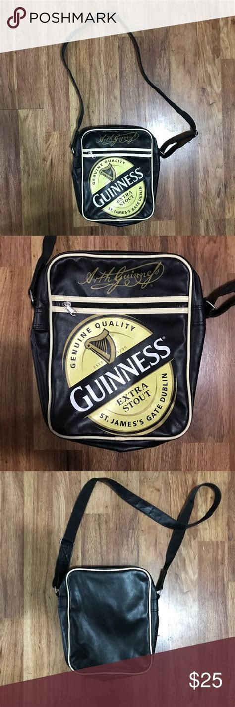 Guinness Shoulder Bag 13” X 10” Bags Shoulder Bag Guinness