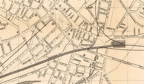 1878 Map of Worcester Worcester County Mass | Etsy