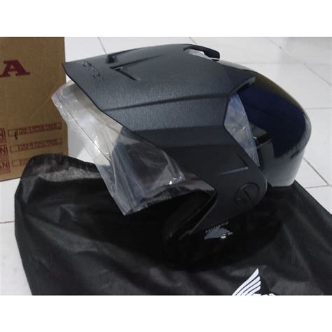 Jual Helm Honda Original CRF 150 L Terbaru 2020 TRX 3 Open Face Cross