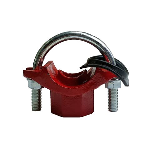 Grooved Pipe Fittings U Bolts Mechanical Tee With Fm Ul Ce Approved