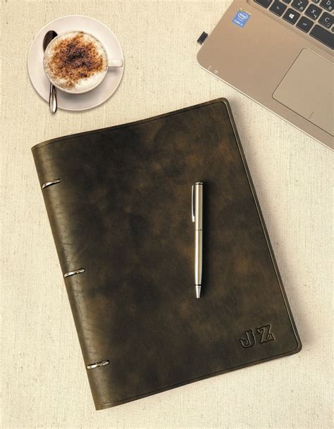 Leather Journals Personalized Refillable Notebook Leather Etsy