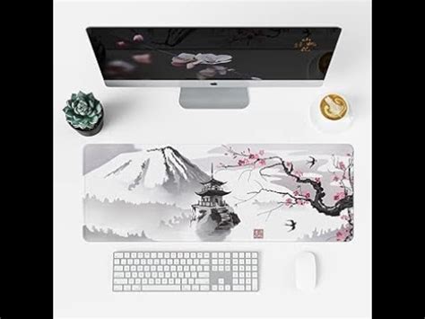 Etz Japanese Cherry Blossom Mouse Pad Inch Youtube