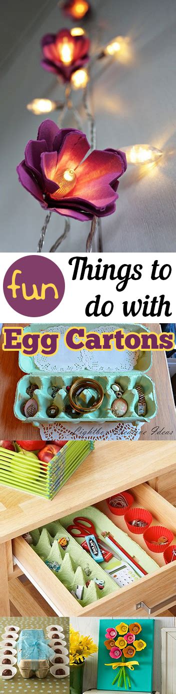 Fun Things To Do With Egg Cartons Page Of My List Of Lists