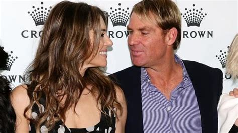 Strongest evidence so far that Shane Warne and Liz Hurley have split ...