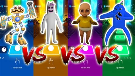 All Wubbox Vs Garten Of Banban 2 Vs The Baby In Yellow Vs NabNab Garten