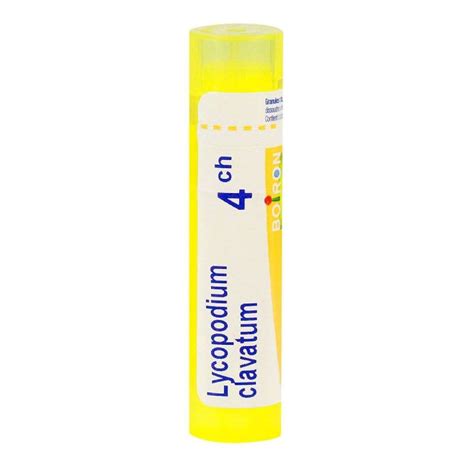 Lycopodium Clavatum Tube Granules 4CH