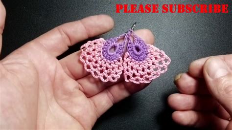 Crochet Earrings Tutorial Youtube