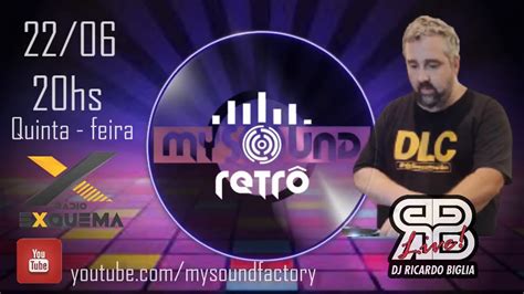 Ed 39 Programa Mysound Retrô anos80 anos90 anos2000 DJ