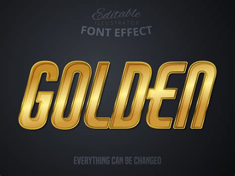 Free Photoshop Gold Text Styles Aesere