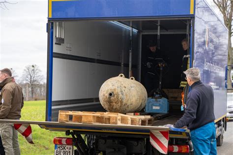 Blindgänger zwischen Hamm und Bönen Evakuierung und Entschärfung