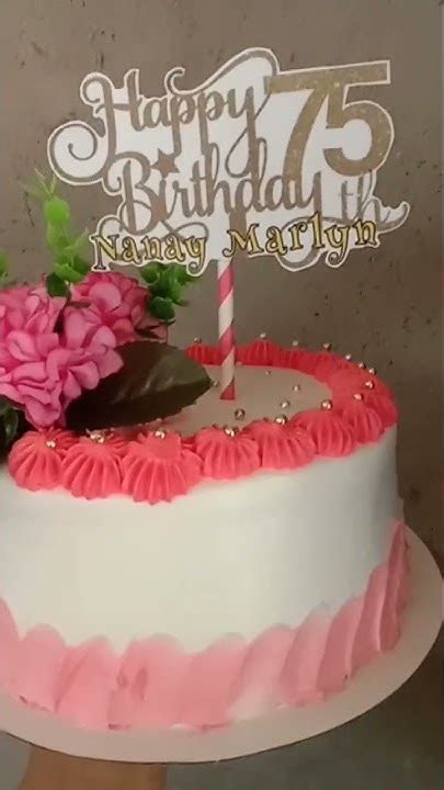 Diy Flower Cake Cake Diycake Diyflowercake Chocomoistcake Asmrcake Plantita Pinkflowers