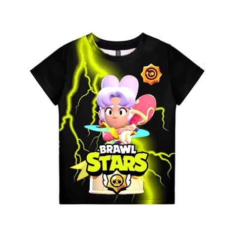 Lunar Piper Brawl Stars T Shirt Tees Power Ambush Brawler Stars