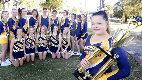 Stunts earn win for Bribie Island State High School cheerleading squad ...