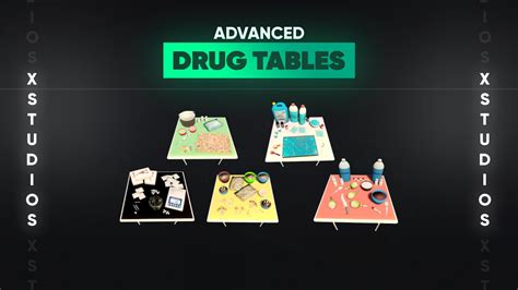 Paid Advanced Drug Tables Esxqbcore Fivem Releases Cfxre Community