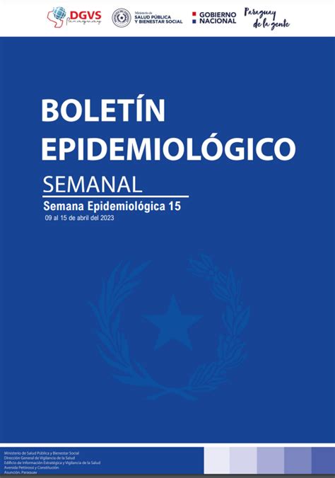 Boletín epidemiológico con nueva presentación DGVS