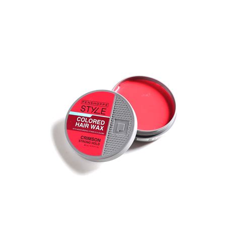 Penshoppe Style Colored Hair Wax Crimson 80ml Shopee Philippines