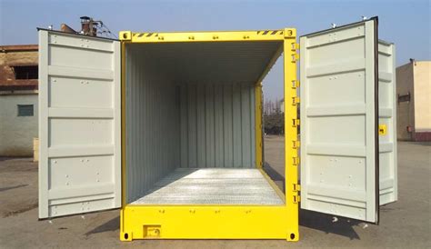 6 1m 20ft Hazardous Goods Storage Container With Side Doors Boxman