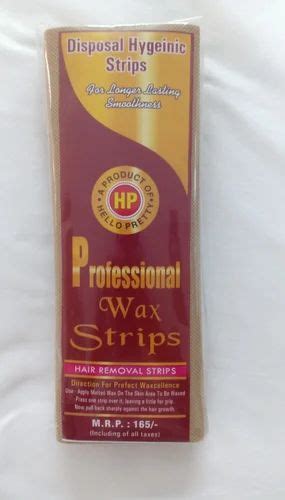 White Non Woven Waxing Strips For Professional Small At Rs 25 Pack In