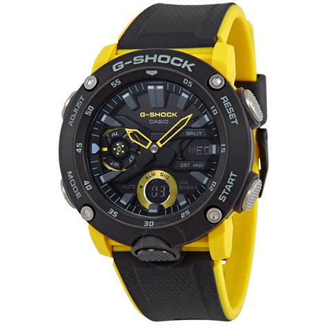 Casio G Shock Alarm World Time Quartz Analog Digital Men S Watch Ga