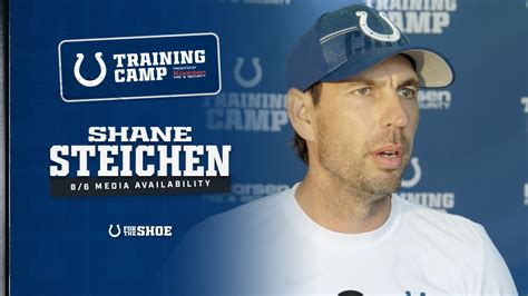 Shane Steichen: Training camp media availability, August 6