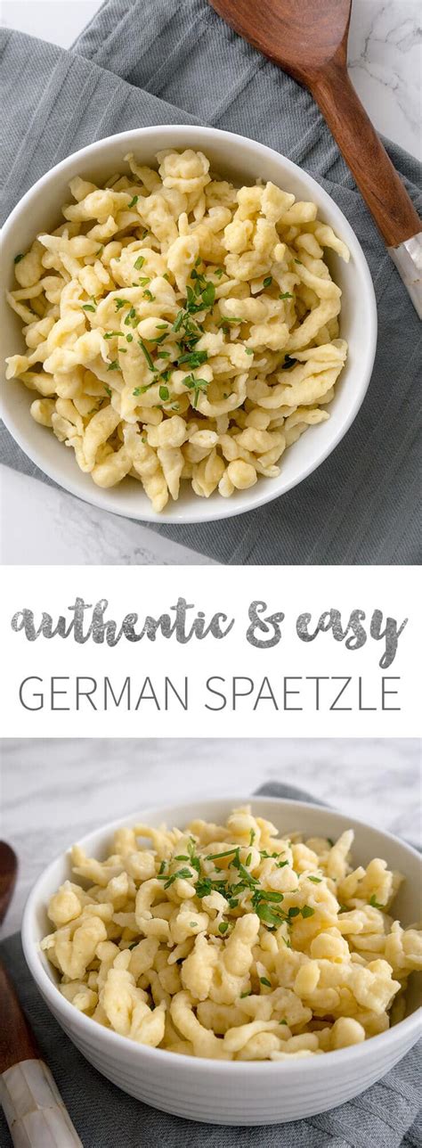 Easy German Spaetzle Recipe German Egg Noodles