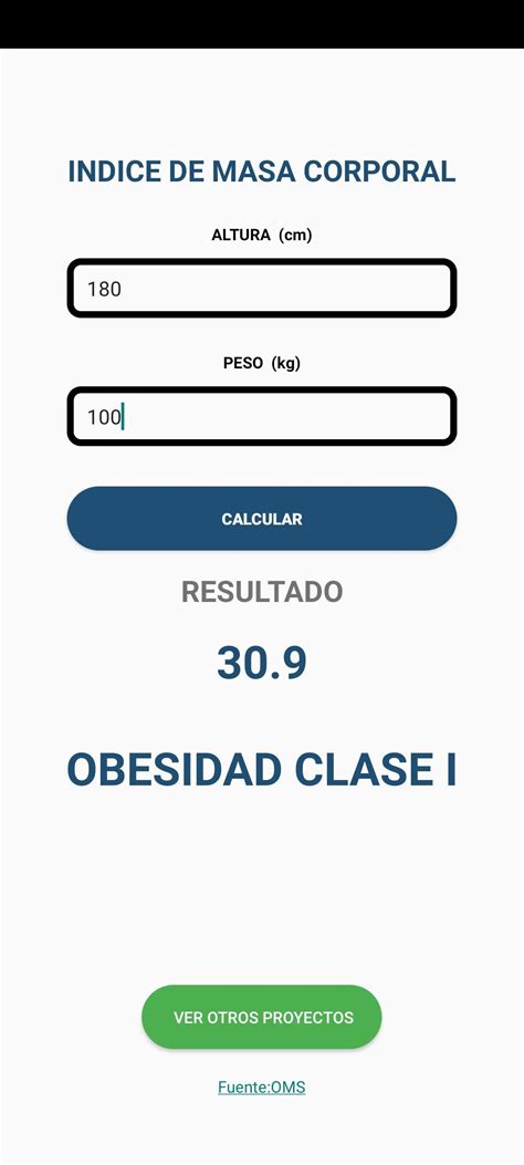 Calculadora Indice De Masa Corporal Imc Apk Download For Android Latest Version